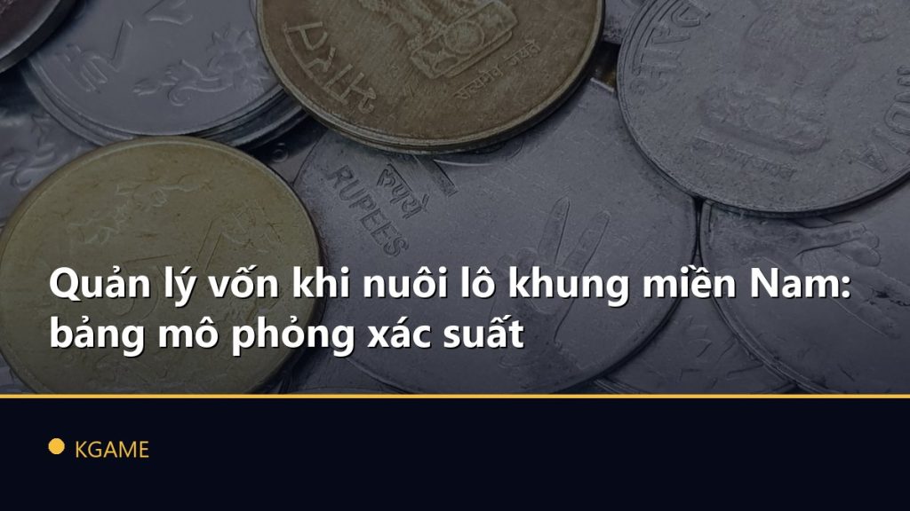 Quản lý vốn khi nuôi lô khung miền Nam: bảng mô phỏng xác suất